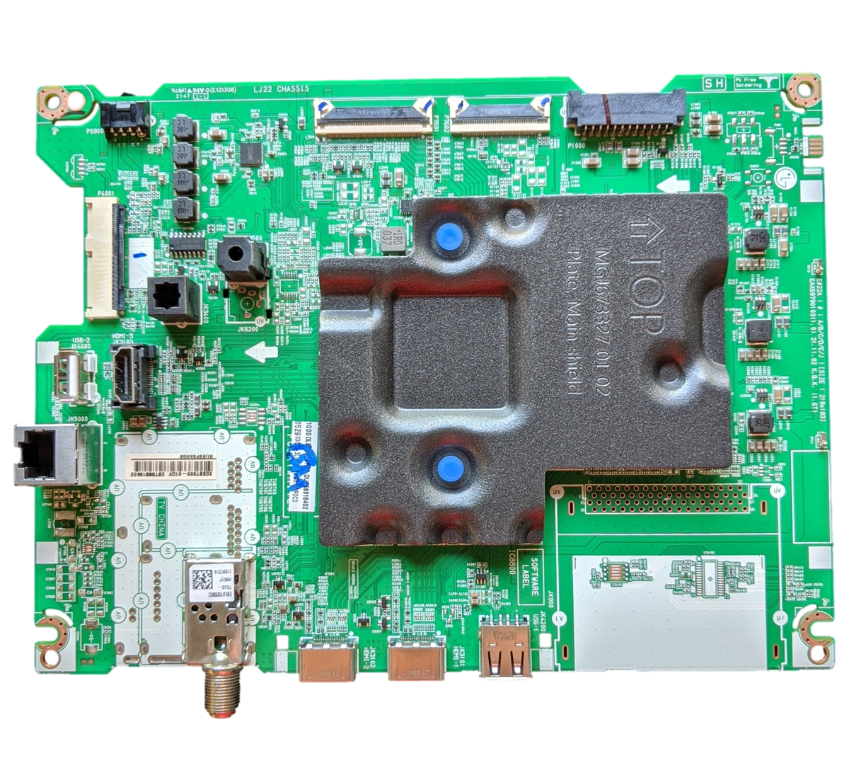 EBT66918402 LG Main Board, EAX69790103 (1.0), OLED55A2PUA