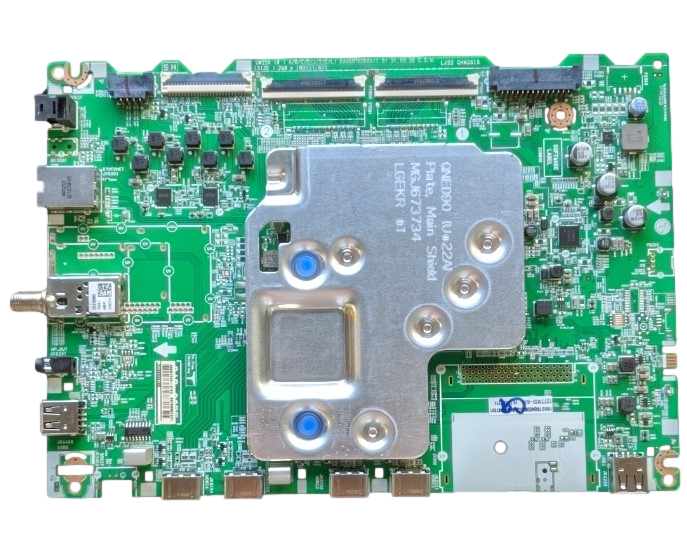 EBT66967001 LG Main Board, EAX69763504(1.0), 75QNED80UQA.BUSGLJR, 75QNED80UQA