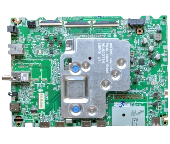 EBT67050976 LG Main Board, EAX69763504 (1.0), 55QNED80UQA, 55QNED80UQA.BUSFLJR