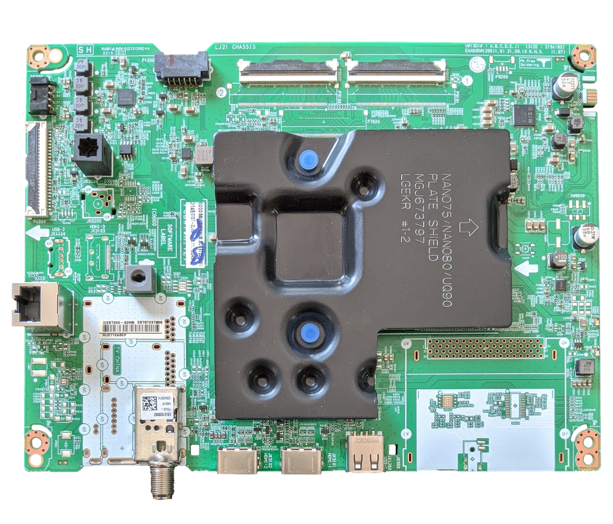 EBT67237906 LG Main Board, EAX69581205(1.0), 55UQ8000AUB – TV
