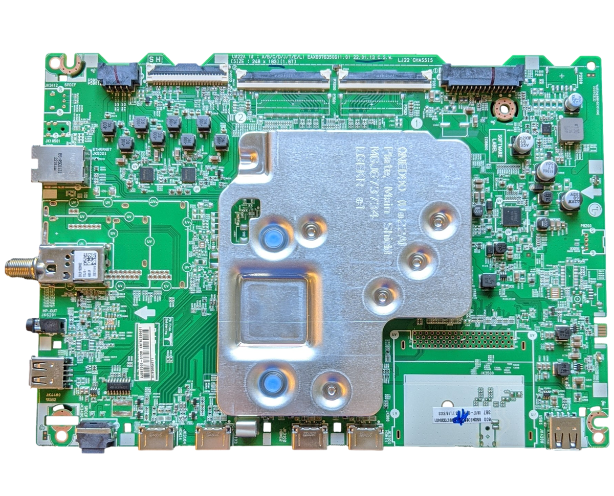 EBT67330401, LG Main Board, EAX69763506(1.0), 65QNED85UQA