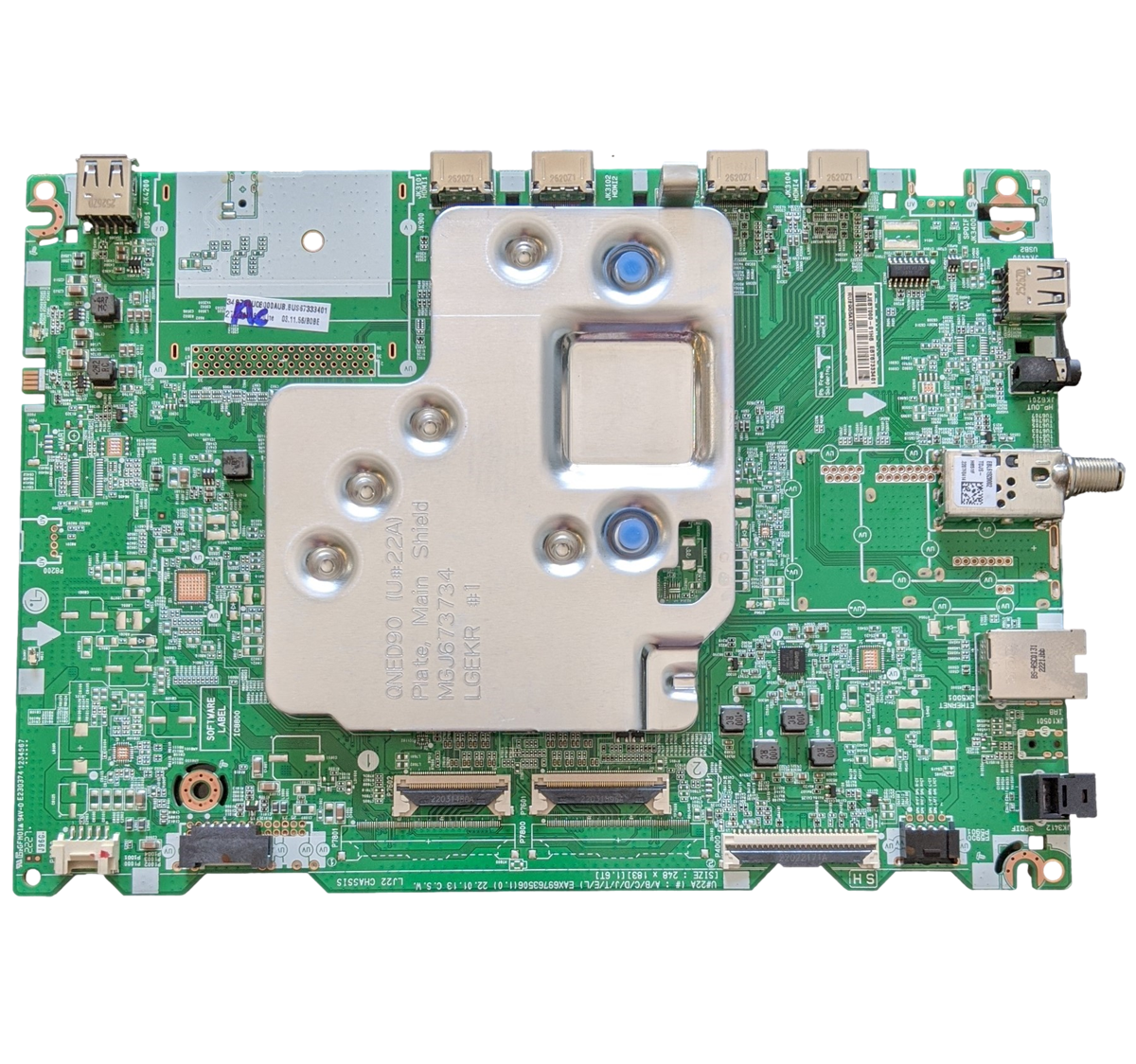 EBT67333401 LG Main Board, EAX69763506 (1.0), 86UQ8000AUB