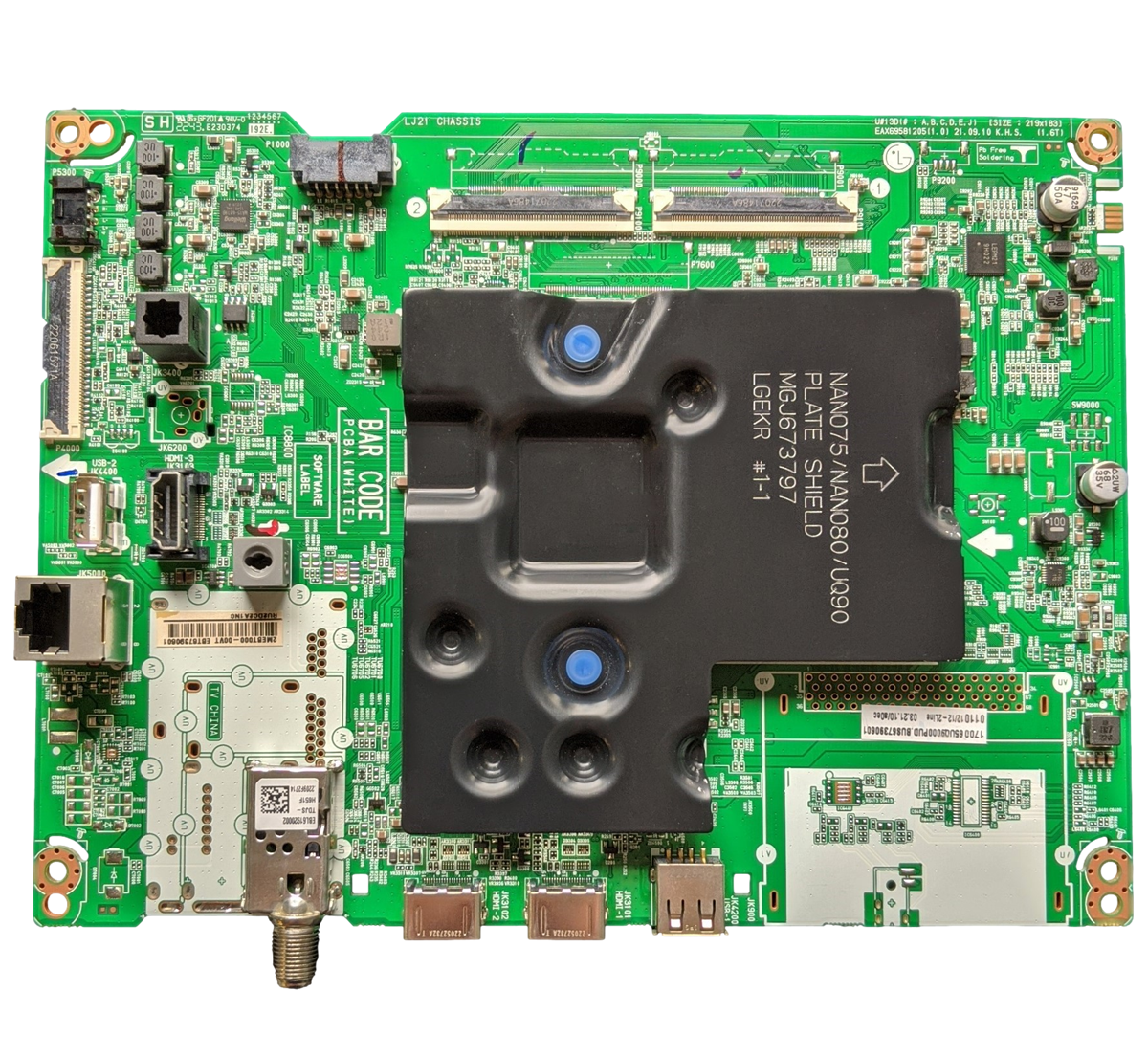 EBT67390601 LG Main Board, EAX69581205(1.0), 65UQ9000PUD