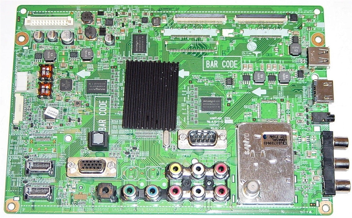 EBU61044602 LG Main Board, EAX61352203(1), 55LD520C-UA