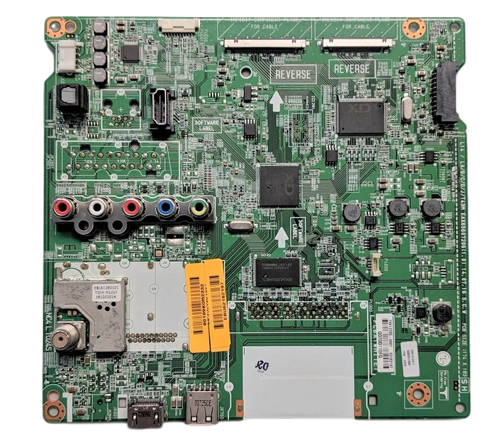 EBU62182197 LG Main Board, EAX65607206(1.0), 60LB5900-UV