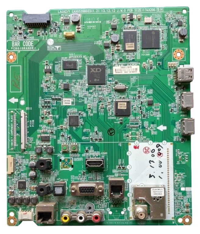 EBU62456002 LG Main Board, EAX65398003, 39LB5600-UZ