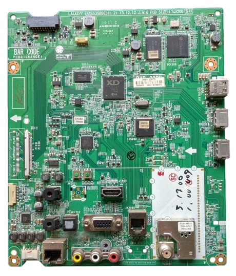 EBU62456002 LG Main Board, EAX65398003, 39LB5600-UZ