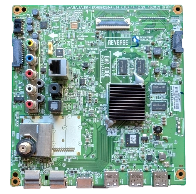 EBU63403701 LG Main Board, EAX66202604(1.0), 43LF6300-UA