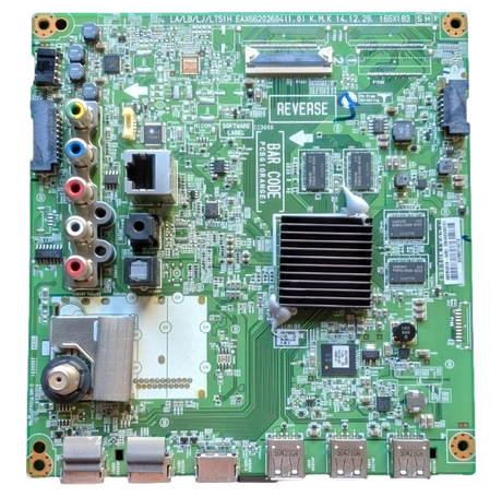 EBU63403701 LG Main Board, EAX66202604(1.0), 43LF6300-UA