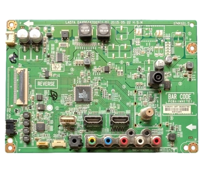 EBU63447903 LG Main Board, EAX66447003(1.0), 43LF5100-UA, 43LF5100-UA.BUSYLJM