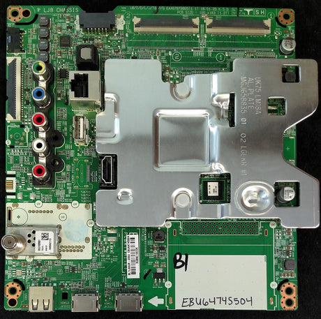 EBU64745504 LG Main Board, EAX67872805(1.1), UE.BUSWLJM, 49UK6300PUE