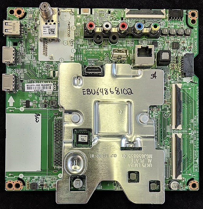 EBU64868102 LG Main Board, EAX67872805(1.1), 8J1L0031-0002, 43UK6090PUA