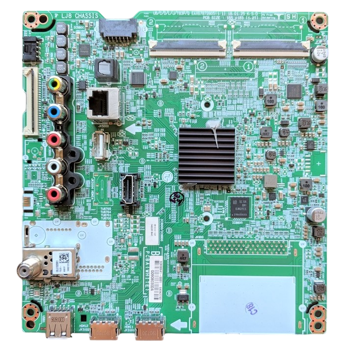 EBU64942703 LG Main Board, EAX67872805(1.1), 64942703, 55UK6090PUA, 55UK6090PUA