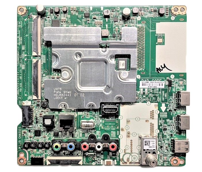 EBU65202219 LG Main Board, EBU65202219, EAX68253605(1.1), 43UM6910PUA