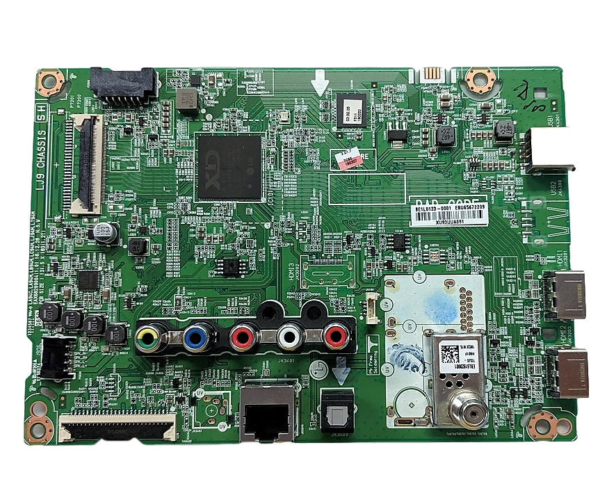 EBU65672209 LG Main Board, EAX68209004(1.0), 9E1L0123-0001, 43LM5700PUA