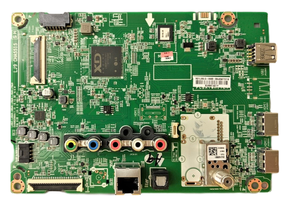 EBU65672218 LG Main Board, EAX68209004(1.0), 9F1L0020-0005, 43LM5700PUA