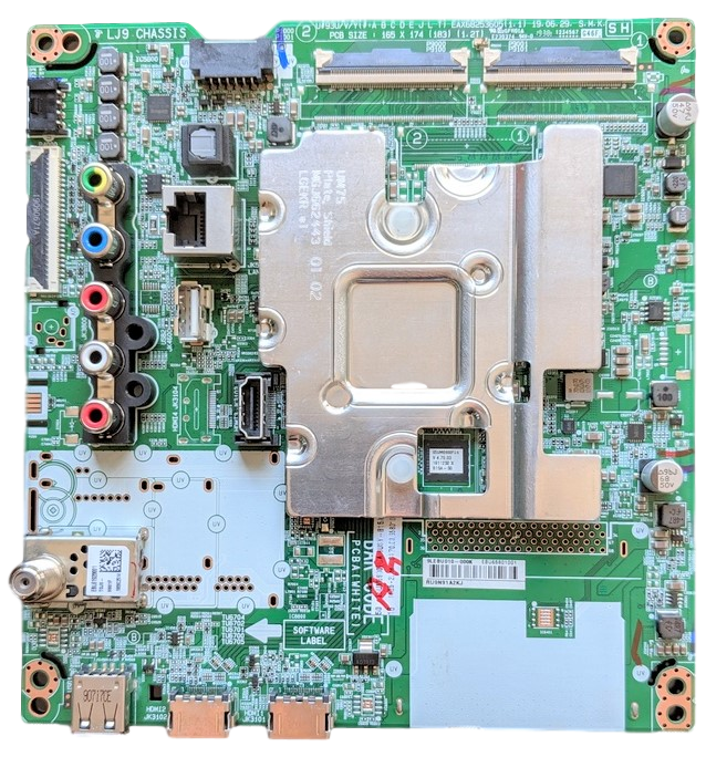 EBU65801001 LG Main Board, EBU65801001, EAX68253605(1.1), E230374, 65UM6900PUA, 65UM6950DUB