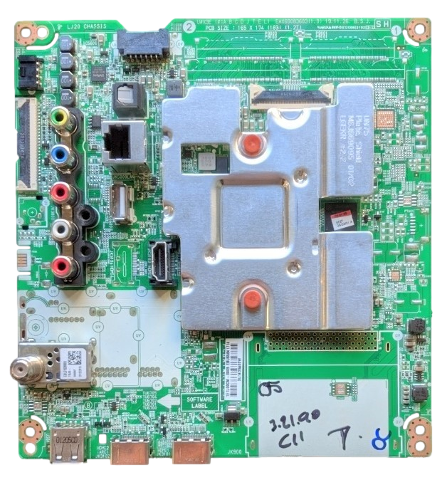 EBU65841714 LG Main Board, EAX69083603(1.0), 50UN7000PUC, 43UN7000PUF