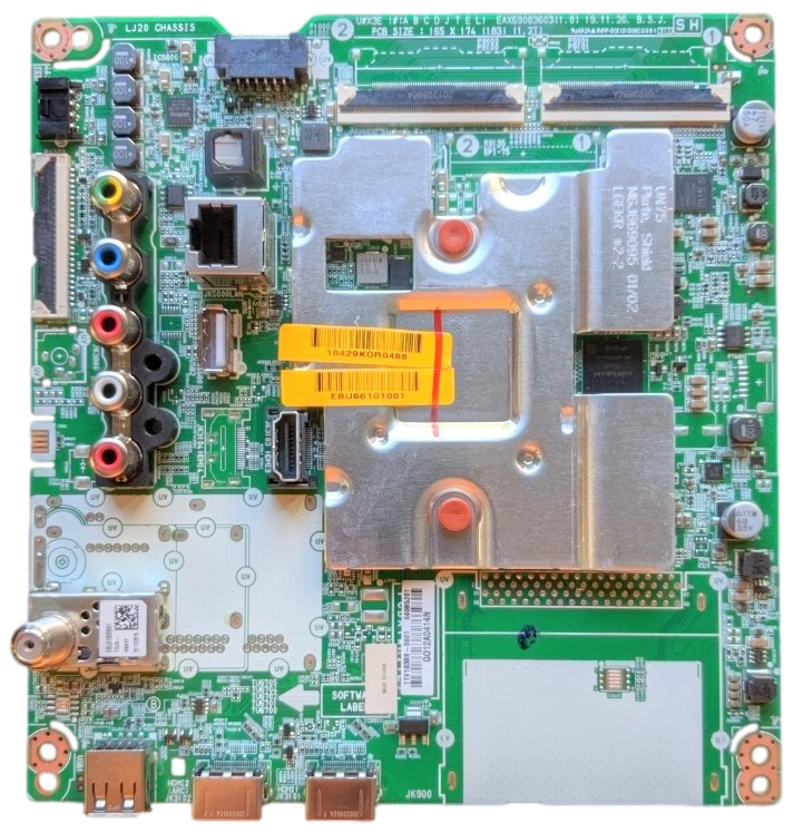 EBU66101001 LG Main Board, EAX69083603(1.0), BUSWLJR, 55UN7000PUB, 55UN6950ZUA