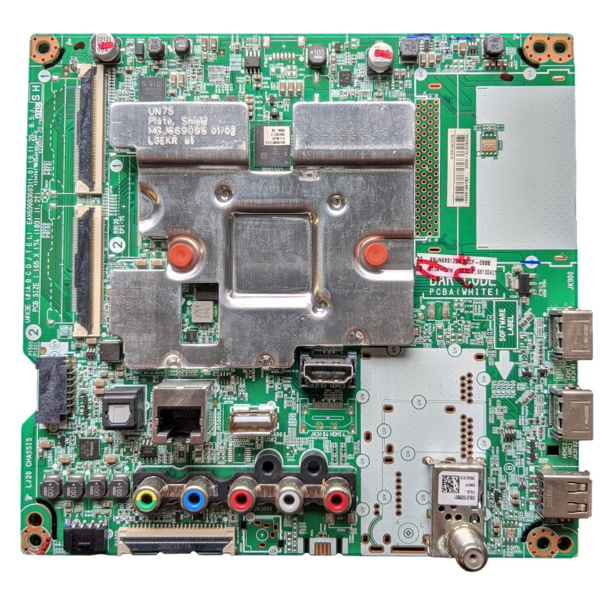 EBU66132401 LG Main Board, EAX69083603(1.0), 65UN6950ZUA