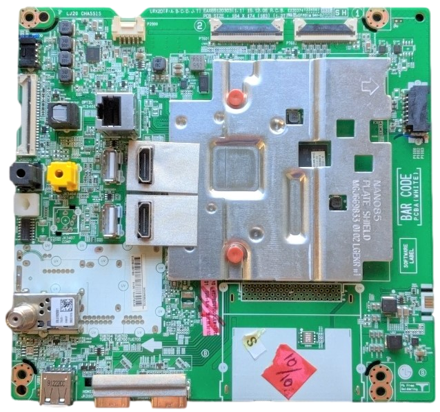 EBU66150210 LG Main Board, EAX69120303(1.1), E230374, 82UN8570PUC