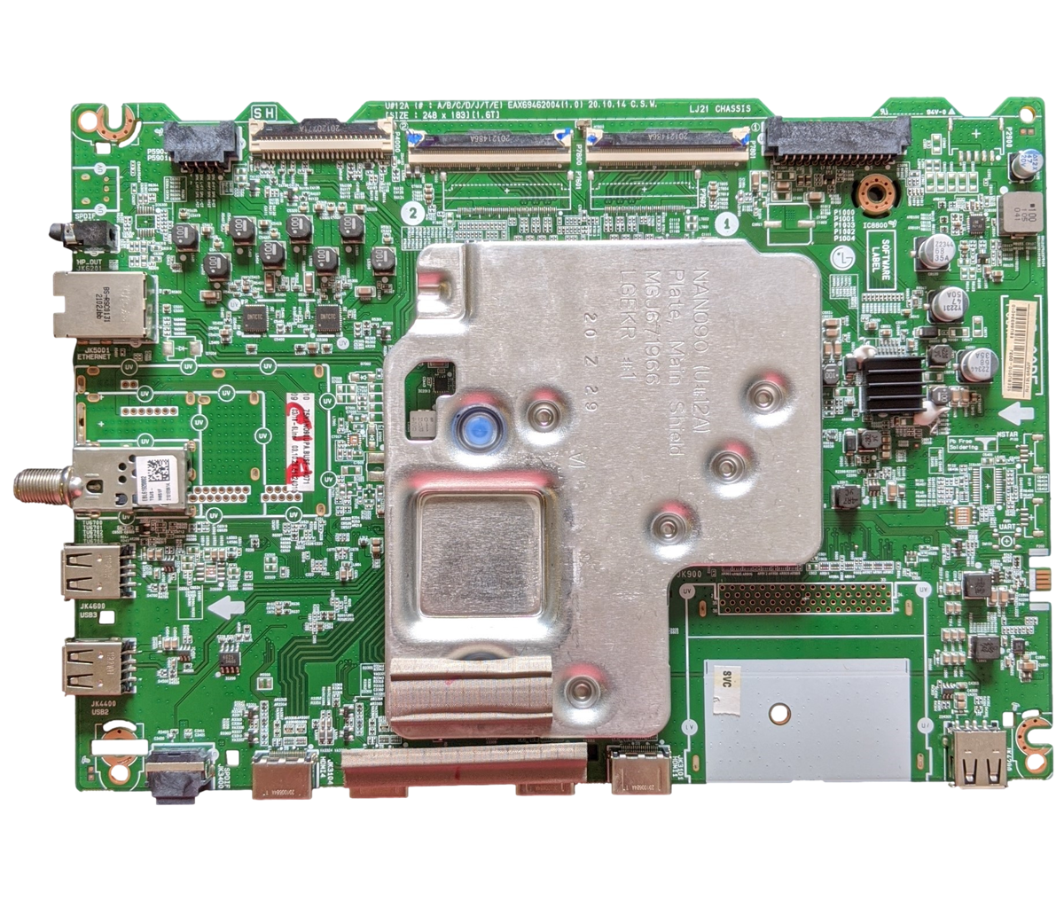 EBU66324010 LG Main Board, EAX69462004 (1.0), 75NANO90UPA