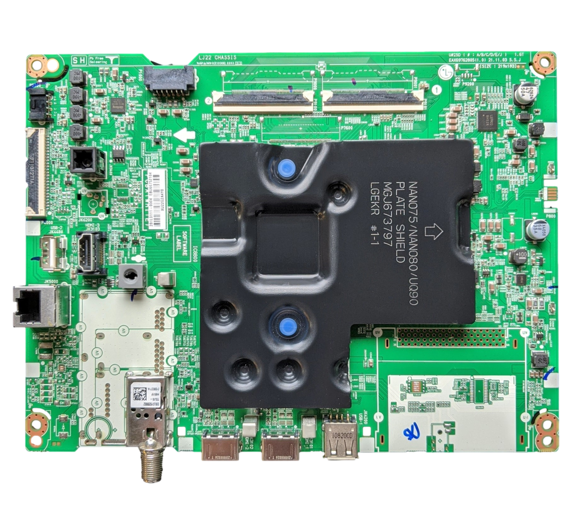 EBU66752104 LG Main Board, EAX67962805 (1.0), 50NANO75UQA