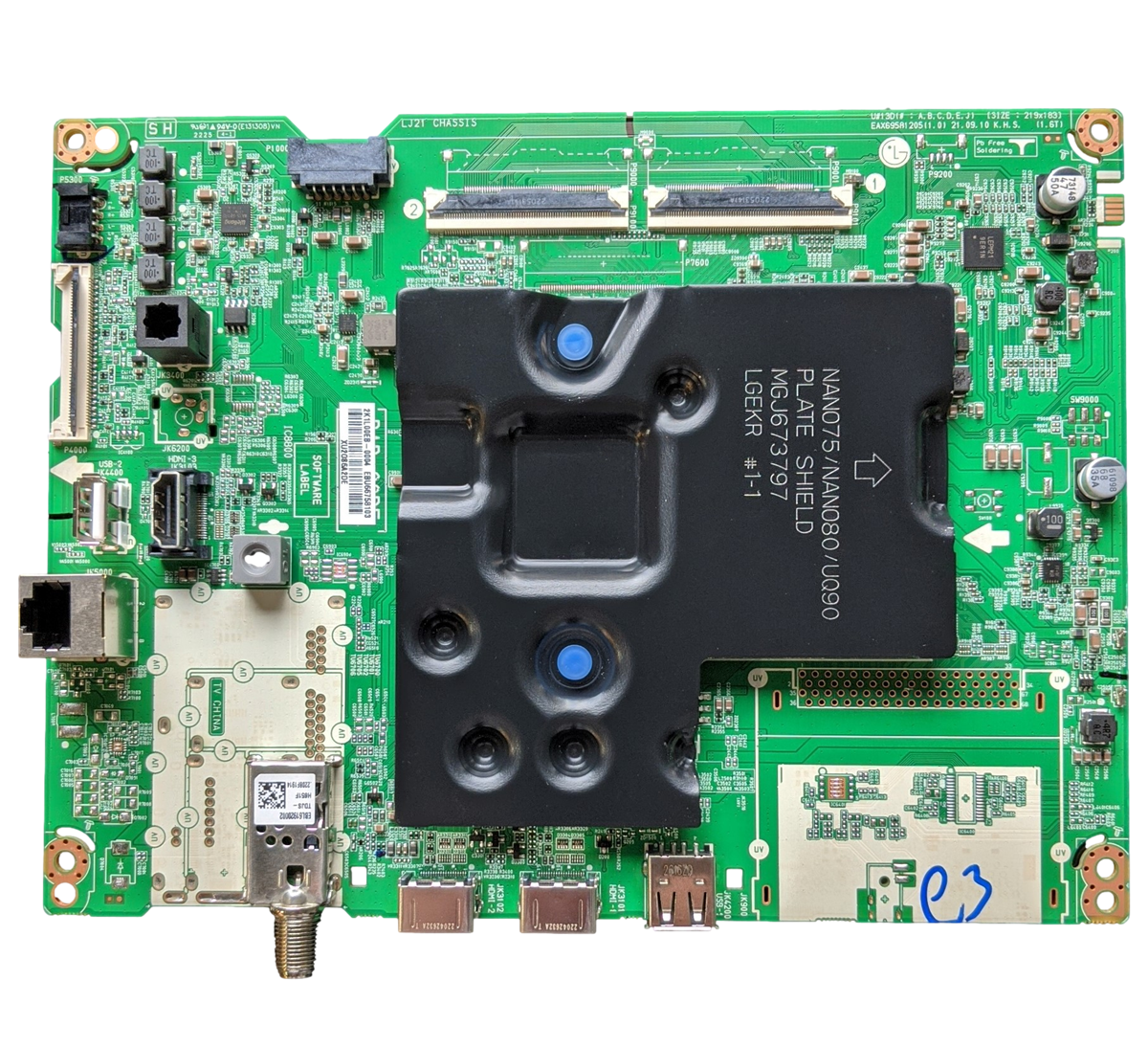 EBU66758103 LG Main Board, EAX69581205(1.0), 43UQ9000PUD