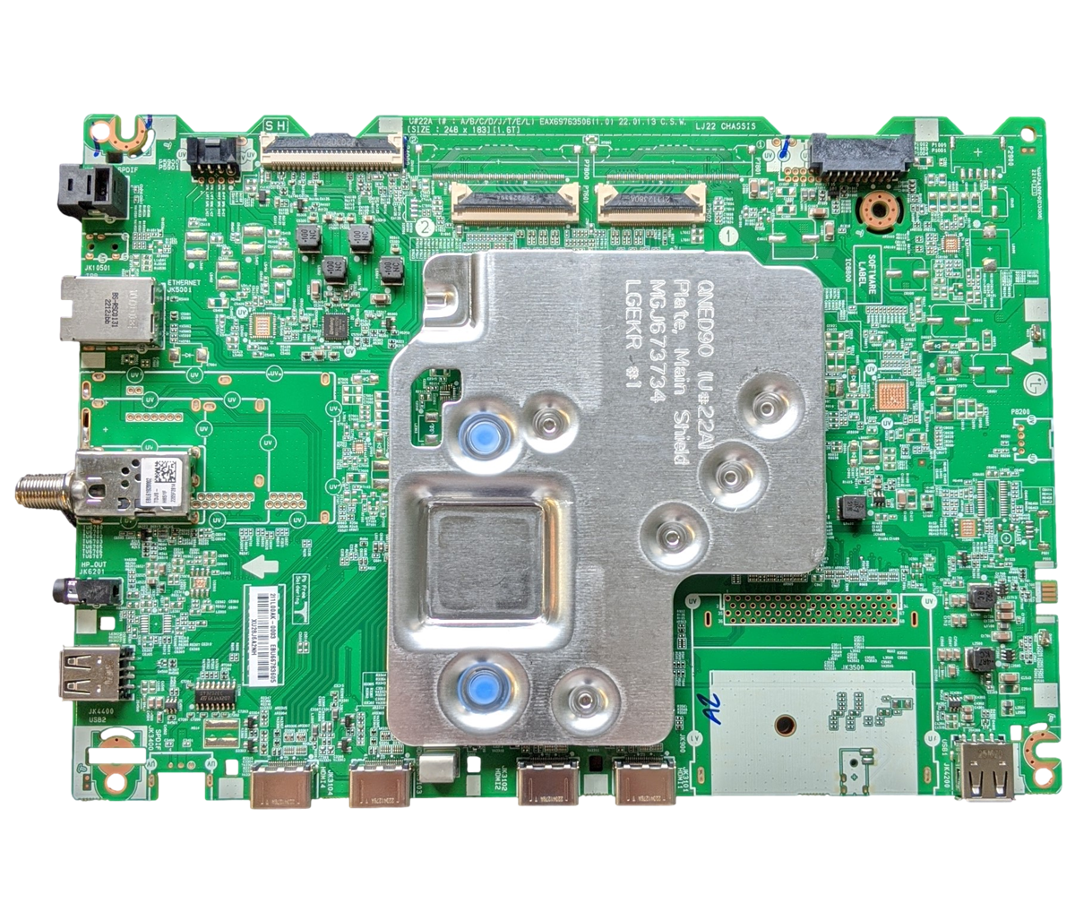 EBU66783605 LG Main Board, EAX69763506(1.0), 50QNED80UQA