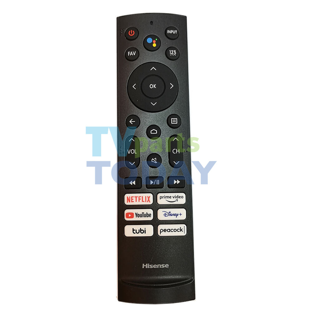299843 ERF3V90H ERF3M90H 299843 Hisense Remote, 55A6G, 75A6G