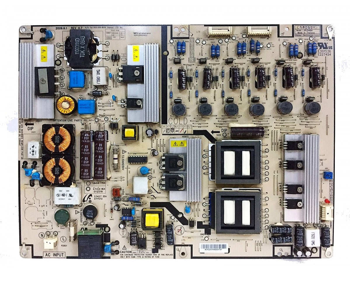 HPLD469A Insignia Power Supply, 043-530-8000, NS-40E560A11, NS-46E560A11