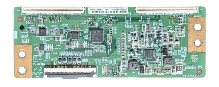 HV430FHBN42 Vizio T-Con Board, 60106-00059, D43FX-F4 T-Con, P416751A 43, D43FX-F4 LHBFVNBV, D43FX-F4, D43N-E4