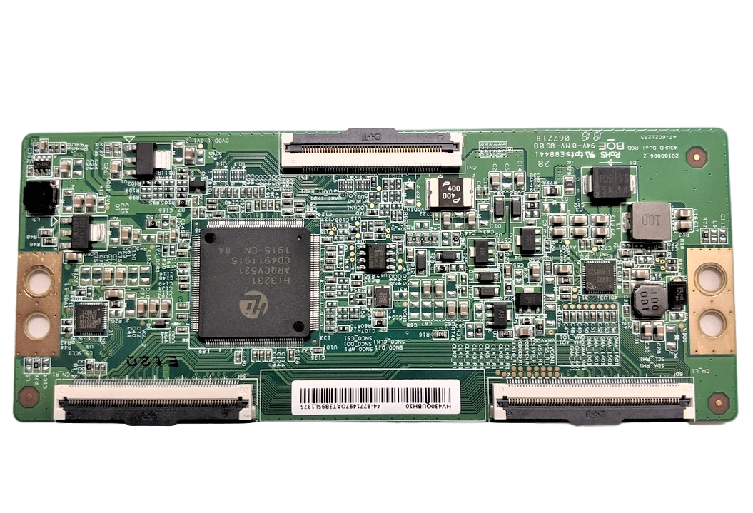 HV430QUBH10 Vizio T-Con Board, 44-9771497, 20180806_Z, M437-G0, V435-H1