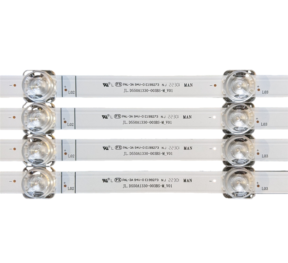 JL.D550A1330-0003BS-M Hisense Backlight Strips, 55A6H Backlights, 55A6H