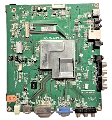 JQGCB0PH011010Q Philips Main Board, (Q)JQGCB0PH011010Q, 715G7249-M0B-001-005K, BDL4830QL/00 AU0