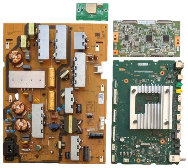 KD-65X85J Sony TV Repair Parts Kit, A-5027-359-A Main Board, 1-004-423-42  Power Supply, ST6451D03-5, 1-011-258-21 T-con, 1-005-419-12 Wifi, KD-65X85J
