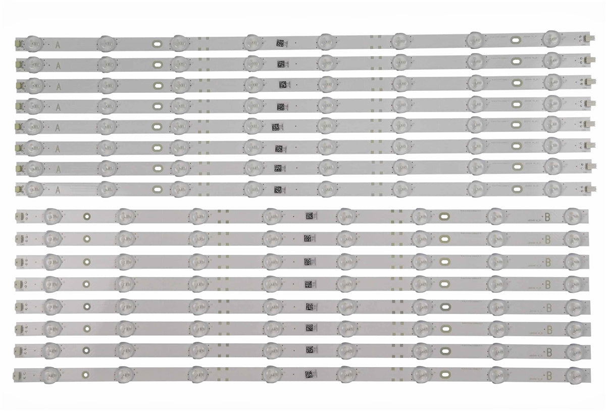 LB55149 Vizio Backlight Strips, LB55149 V0_01, LB55149 V1_01, M557-G0, M55-F0