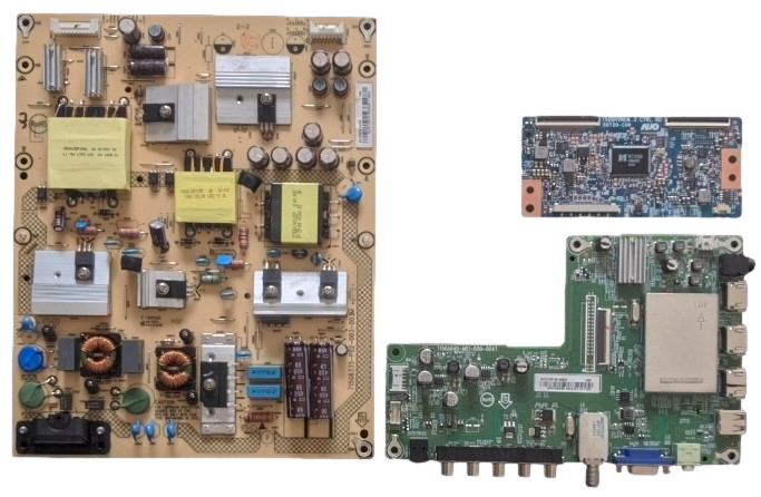 LC-50LB261U Sharp TV Repair Parts Kit, 756TXECB01K0130 Main Board, PLTVDV751XXPR Power Supply, 55.50T20.C10 T-Con, LC-50LB261U