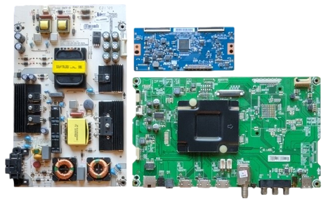 LC-50LBU591U Sharp TV Repair Parts Kit, 217014 Main Board, 208961 Power Supply, 55.50T32.C10 T-Con, LC-50LBU591U