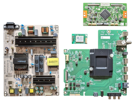 LC-55LBU711U Sharp TV Repair Parts Kit, 253012 Main Board, 243936 Power Supply, 247356 T-Con, 1196330 Wifi, LC-55LBU711U