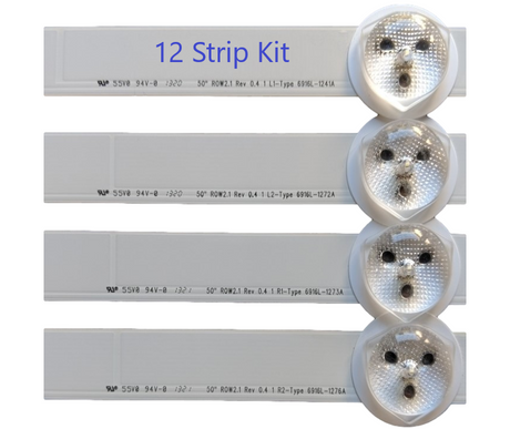 LC500DUE-SFR2 LG Toshiba Backlight Strips, LC500DUG-JFR1, LC500DUE-SFU2, AGF78180301, AGF78240901, 50L1350U, 50L2300U, 50L3400U, 50LA6130, 50LA6200, 50LN5100, 50LN5200, 50LN5400, 50LN5600, 50LN5700