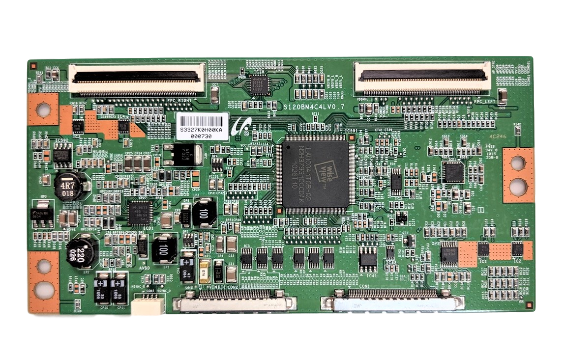 LJ94-03327K Toshiba T-con board, S120BM4C4LV0.7, 55UL605U – TV