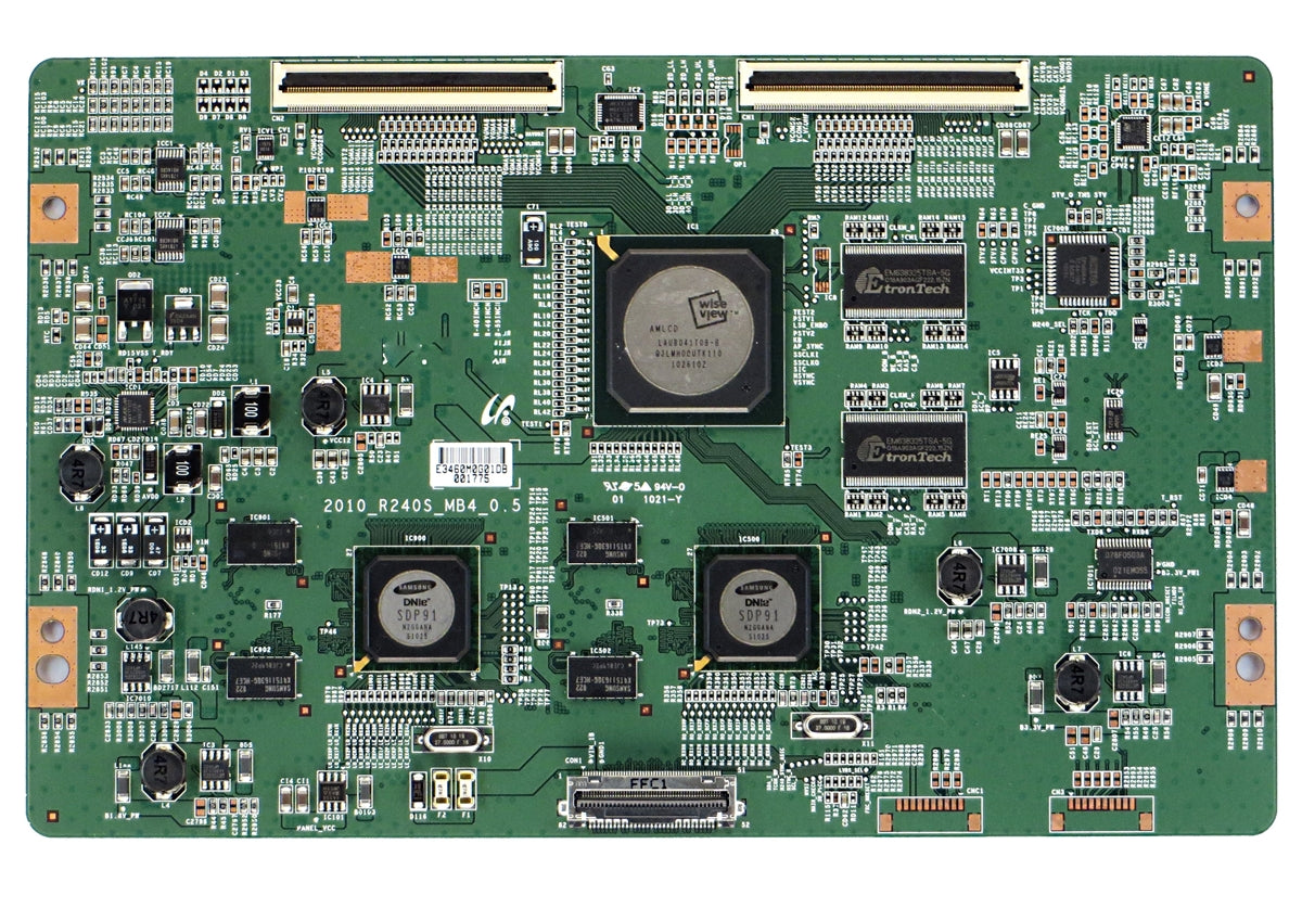 LJ94-03861A Samsung TV Module, T-Con board, 2010_R240S_MB4_1.0, UN55C7000WFXZA