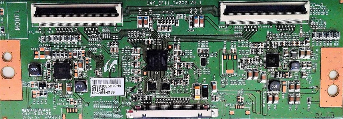 LJ94-29830E Vizio T-Con, 14Y_EF11_TA2C2LV0.1, E40-C2, ELEFT406