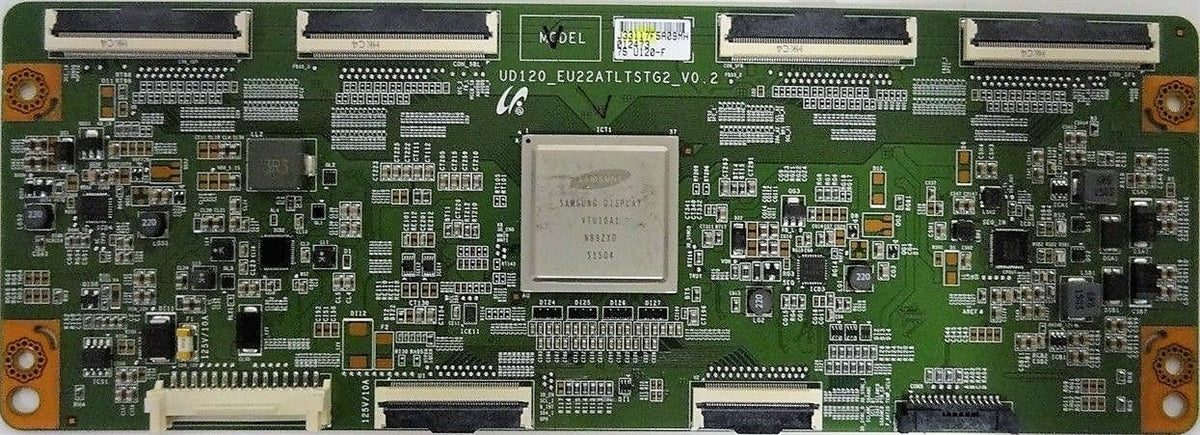 LJ94-33117F Samsung T-Con Board, UD120_EU22ATLTSTG2_V0.2, UN75JU7100FXZA, UN75JU650DFXZA