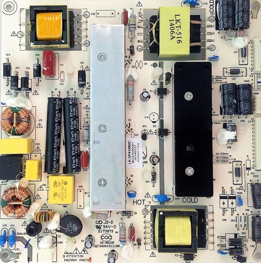 LK-SP412002C Sanyo Power Supply, 81-PBE050-L21, CQC04001011196
