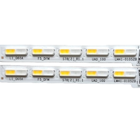 LM41-01052B Samsung Backlight Strips, LM41-01052A, L1_Q60 F5_DFM S78(2)_R1.1 UAD100, QN65Q60AAFXZA, QN65Q70AAFXZA, QN65Q60AAFXZC