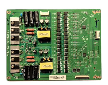LNTVFI13ZXAD5 Vizio LED Driver, 715G7960-P01-000-004Y, M60-D1