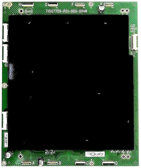 LNTVFT10ZAAA4 Vizio TV Module, LED driver, 715G7912-P02-000-004N, (X)LNTVFT10ZAAA4, E89382, P75-C1