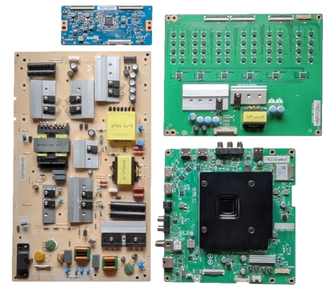 M658-G1 Vizio TV Repair Parts Kit, 756TXJCB0QK019 or 014 Main Board, ADTVI1825AAT Power, LNTVII13ZXAB6 LED Driver, 55.65T55.C19 T-Con, M658-G1 LTCWYHMV, LTMWYHKV, LTMWYHLV, LTMWYHMV